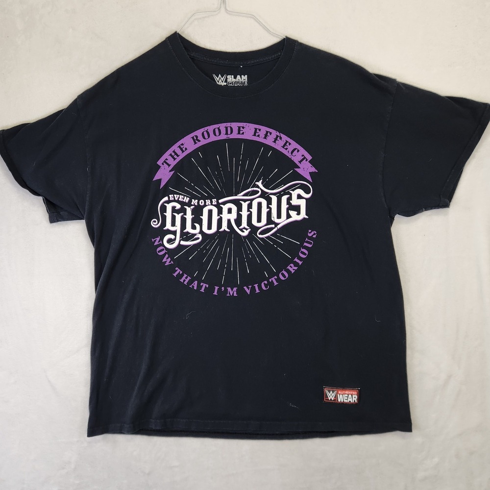 WWE Bobby Roode Glorious The Roode Effect‎ Slam Crate Shirt Mens XL Black